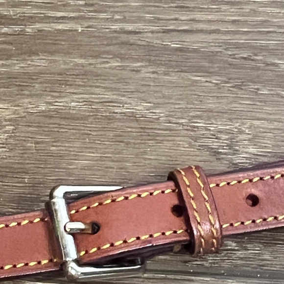 Dooney & Bourke Great Signature Kiley Small Hobo Crossbody, Navy, Leather, Zip - Picture 9 of 16